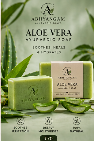 Abhyangam Aloe Vera Ayurvedic soap